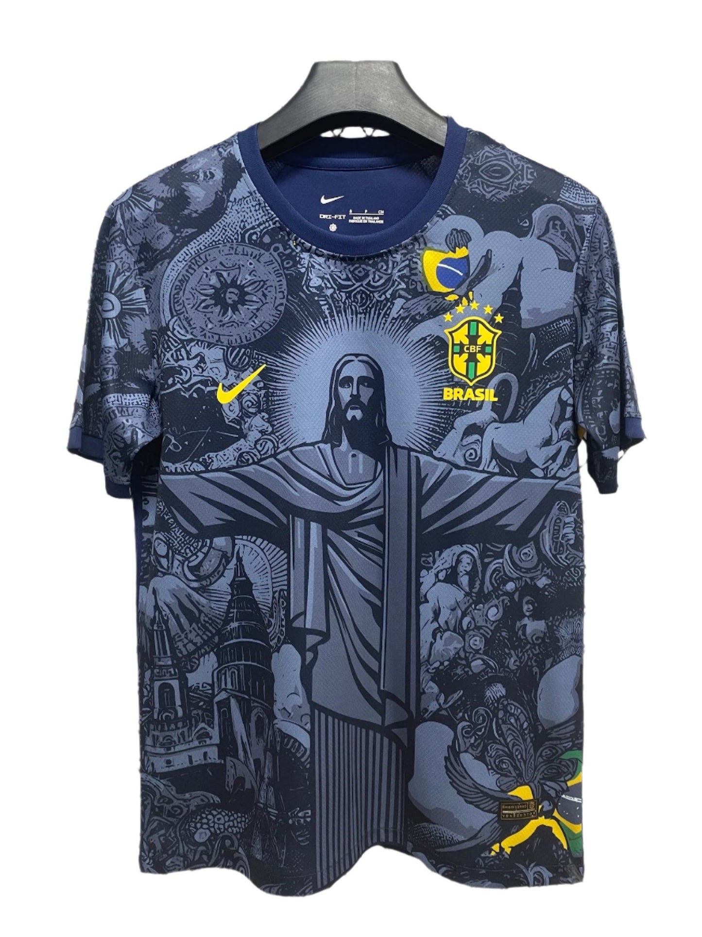 Brazil 2024-25 Special ''Jesus'' Blue Kit