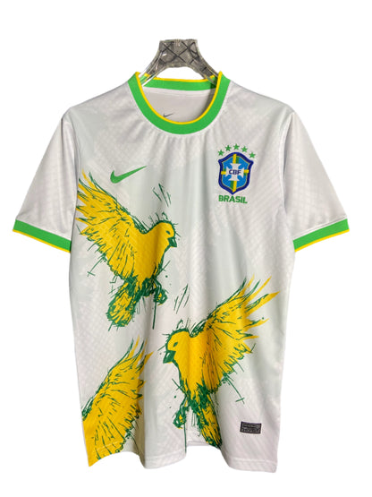 Brazil 2023-24 Special Edition ''Samba Wings'' White Kit